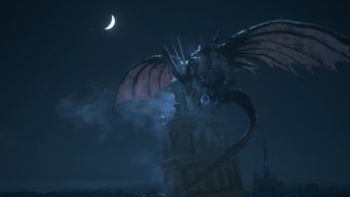 Final Fantasy 16 - White Dragon cutscene