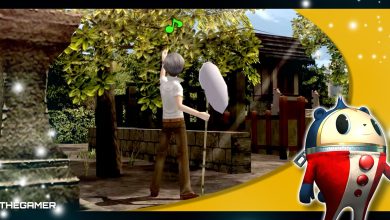 yu successfully catching a bug at tatsuhime shrine in persona 4 golden