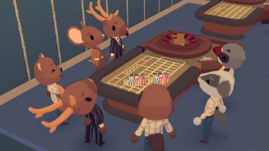Animals around the roulette table in Blooming Business Casino