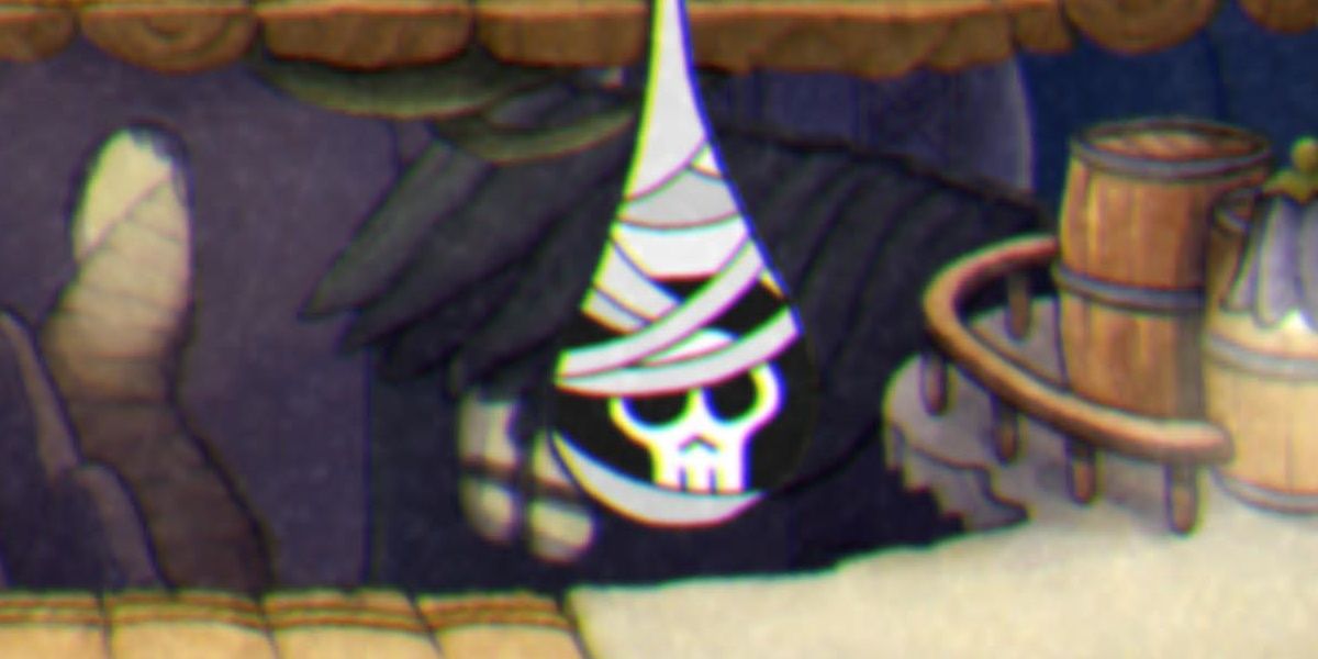 Cuphead el curso delicioso, bomba palmeada