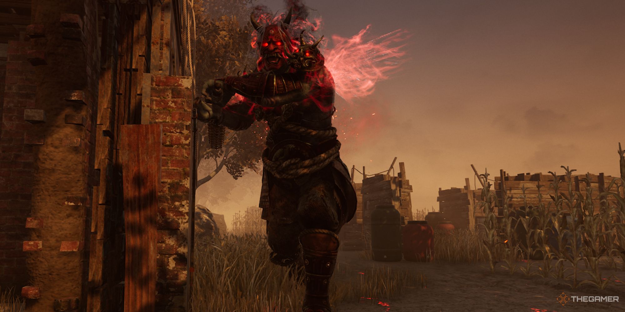 Oni gigante en el modificador Dead By Daylight My Little Oni