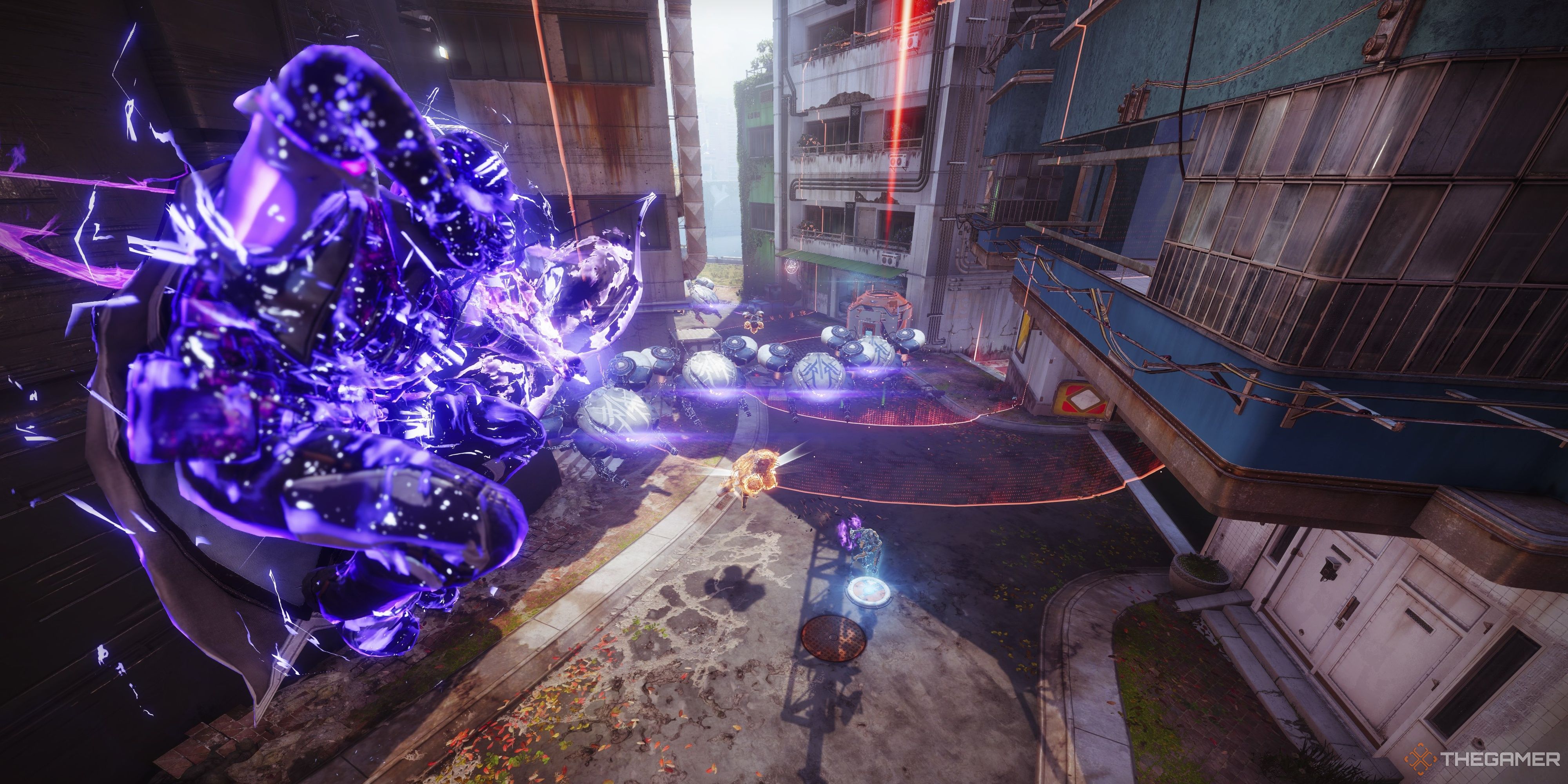 Destiny 2 Nightstalker Hunter usando Shadowshot Super