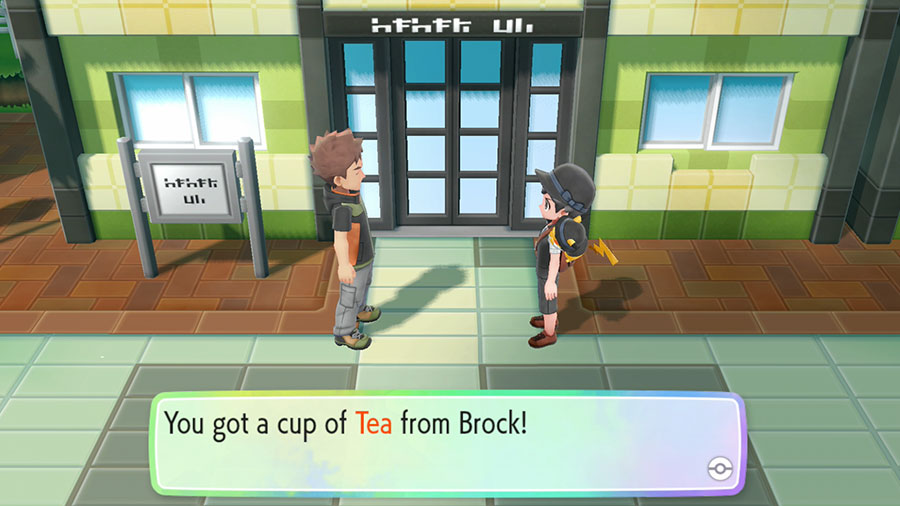 Dónde conseguir té en Pokémon Let's Go Eevee y Pikachu