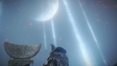 Elden Ring: Resting under the moon by Stargazer Stone Astrolabe in Moonlit Altar