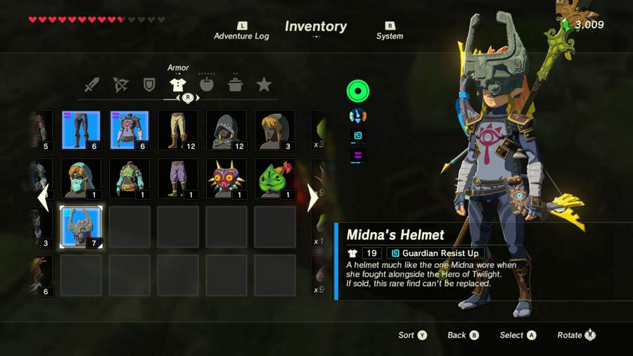 Dónde encontrar el casco de Midna en Zelda Breath Of The Wild