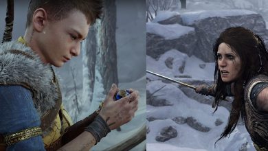 God of War Ragnarok Freya and Atreus