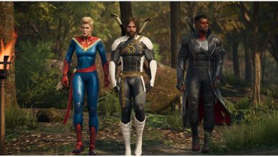 Marvels Midnight Suns: Hunter, Blade, and Marvel
