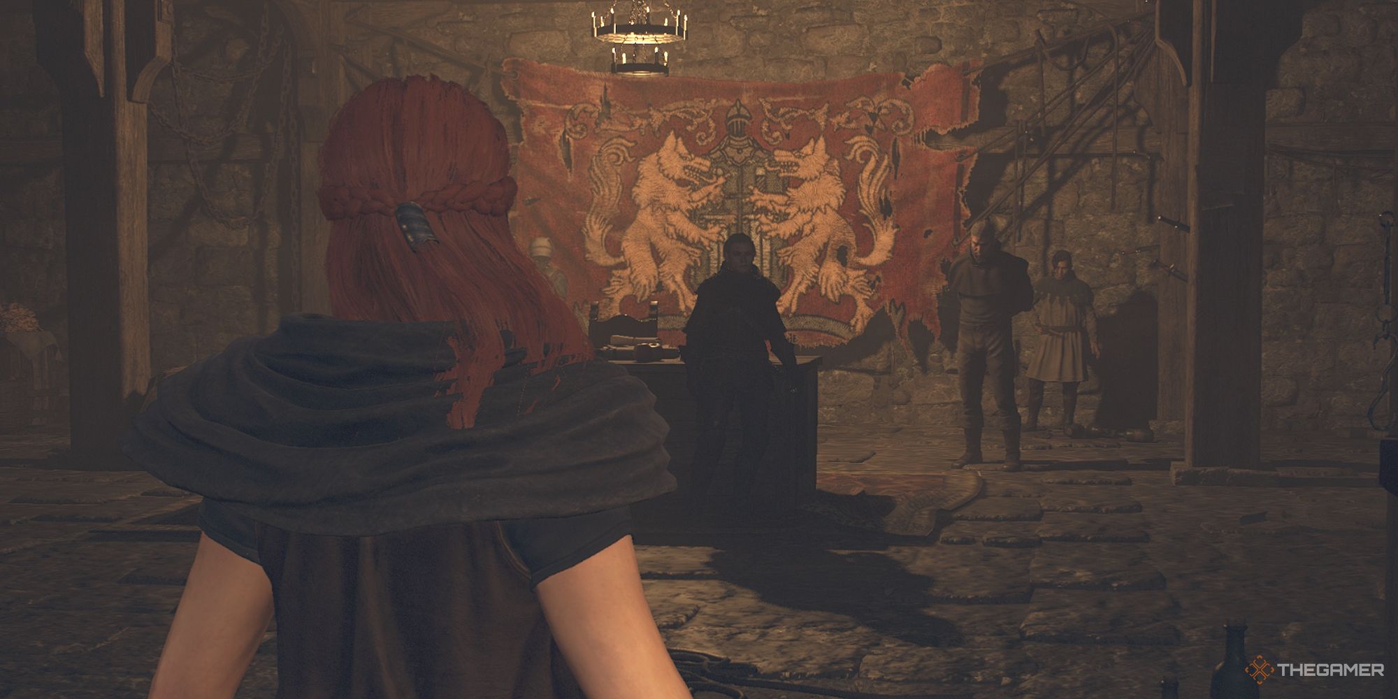 Dragon's Dogma 2 the Arisen bajo la aldea sin nombre