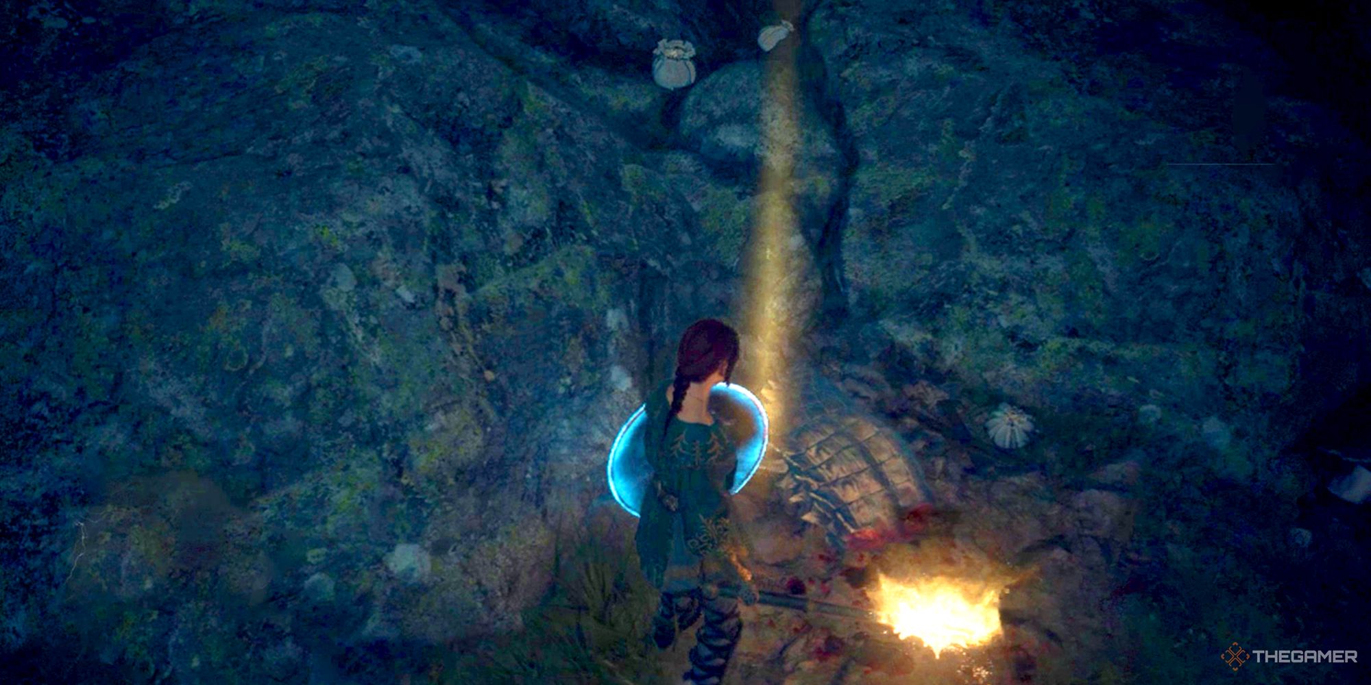 Un jugador cortó la cola sauriana de un monter saurio en Dragon's Dogma 2