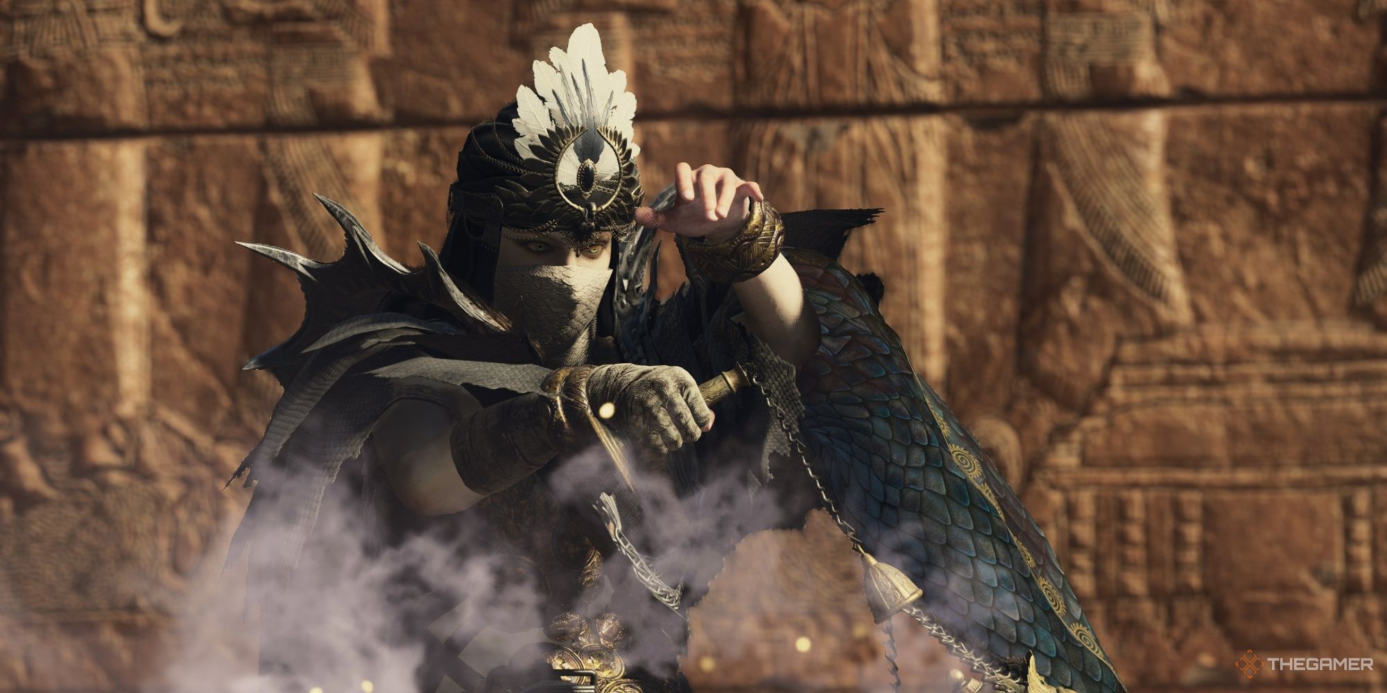 Simulacro de invocación del embaucador de Dragon's Dogma 2