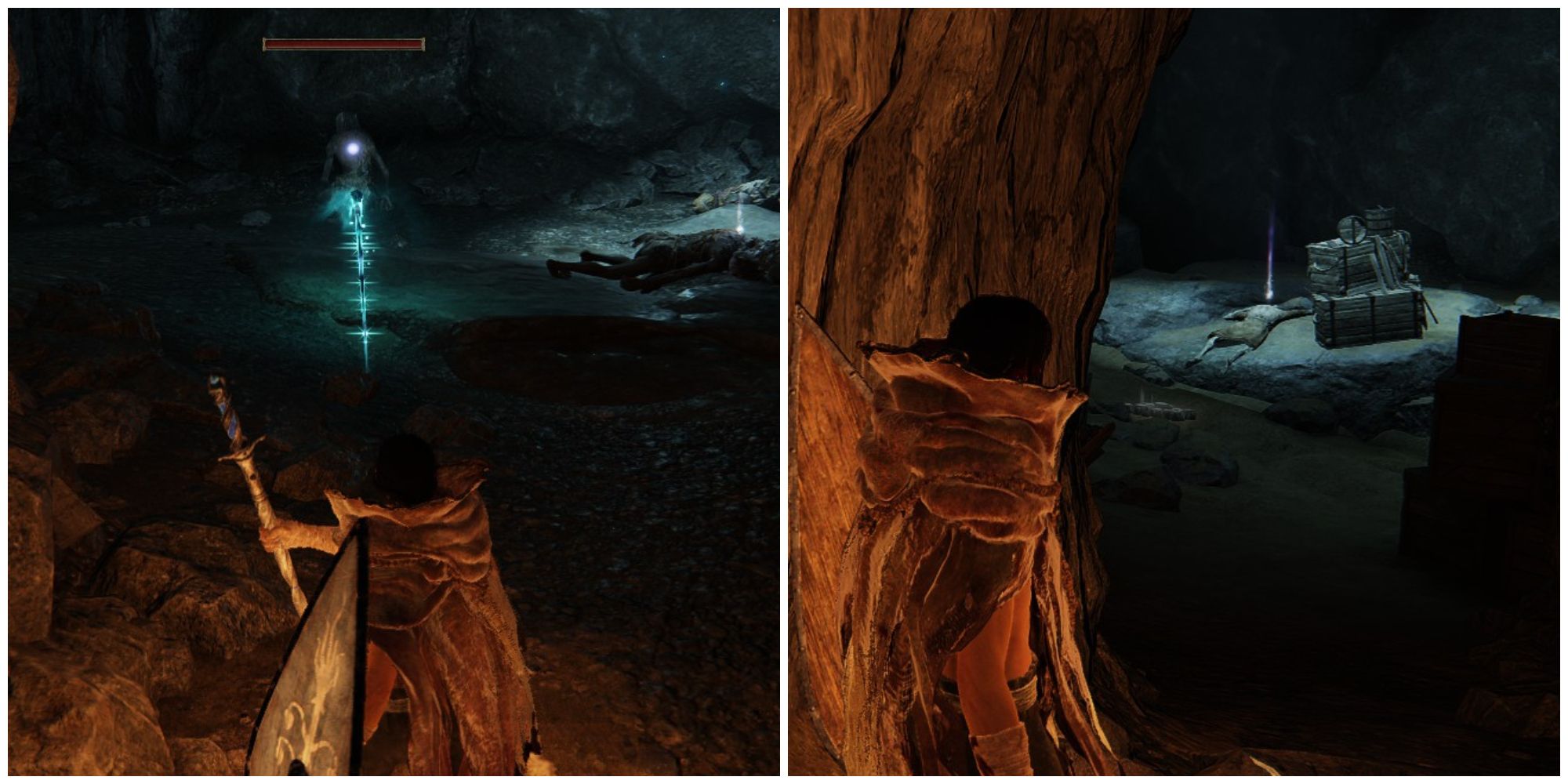elden ring volcano cave attacking demi human