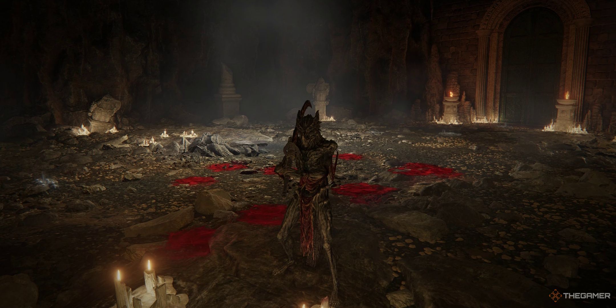 El antiguo jefe del Hombre Dragón en Elden Ring: Shadow of the Erdtree.
