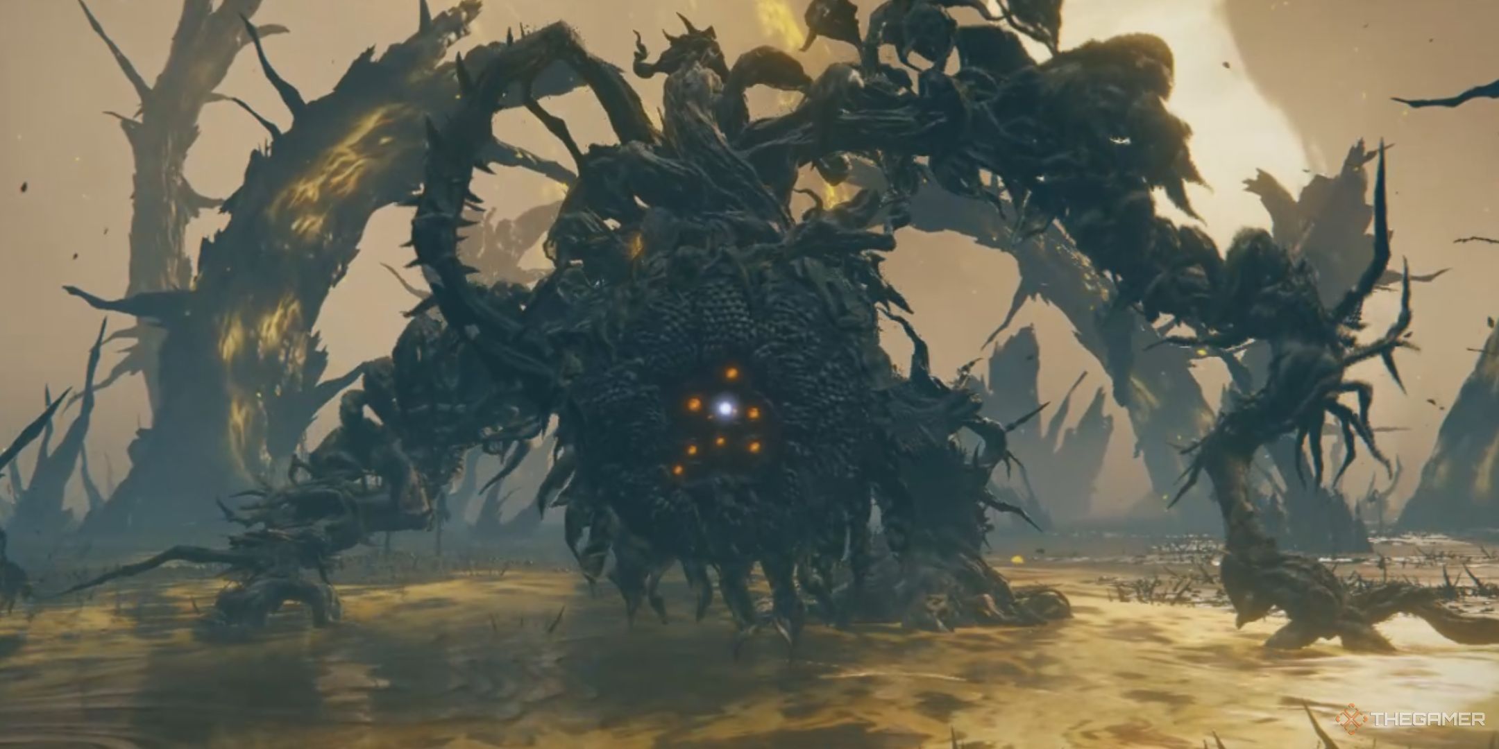 El avatar de Scadutree de Shadow of the Erdtree se muestra en la imagen.