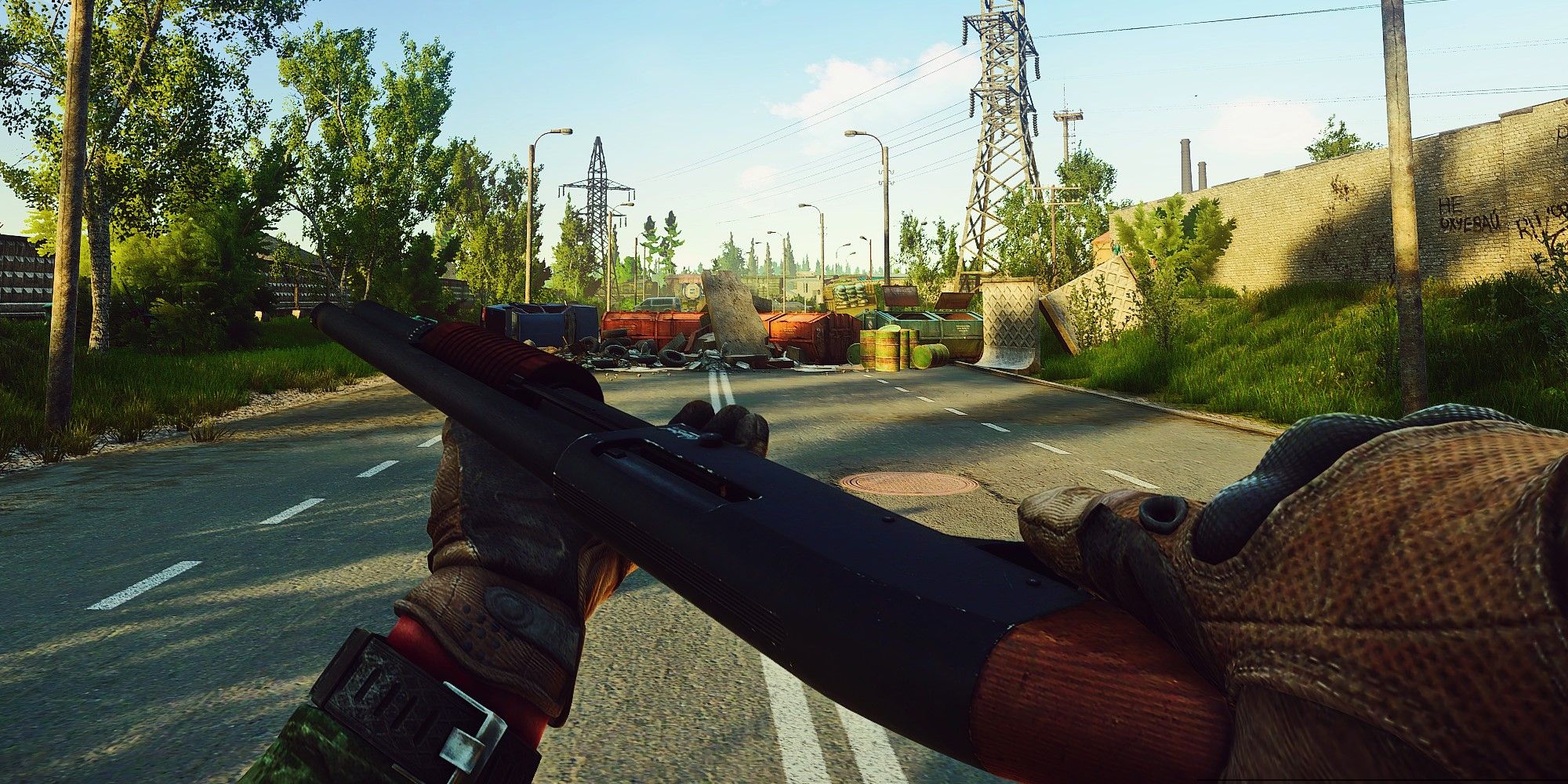 Inspeccionando el MP-133 en Escape From Tarkov