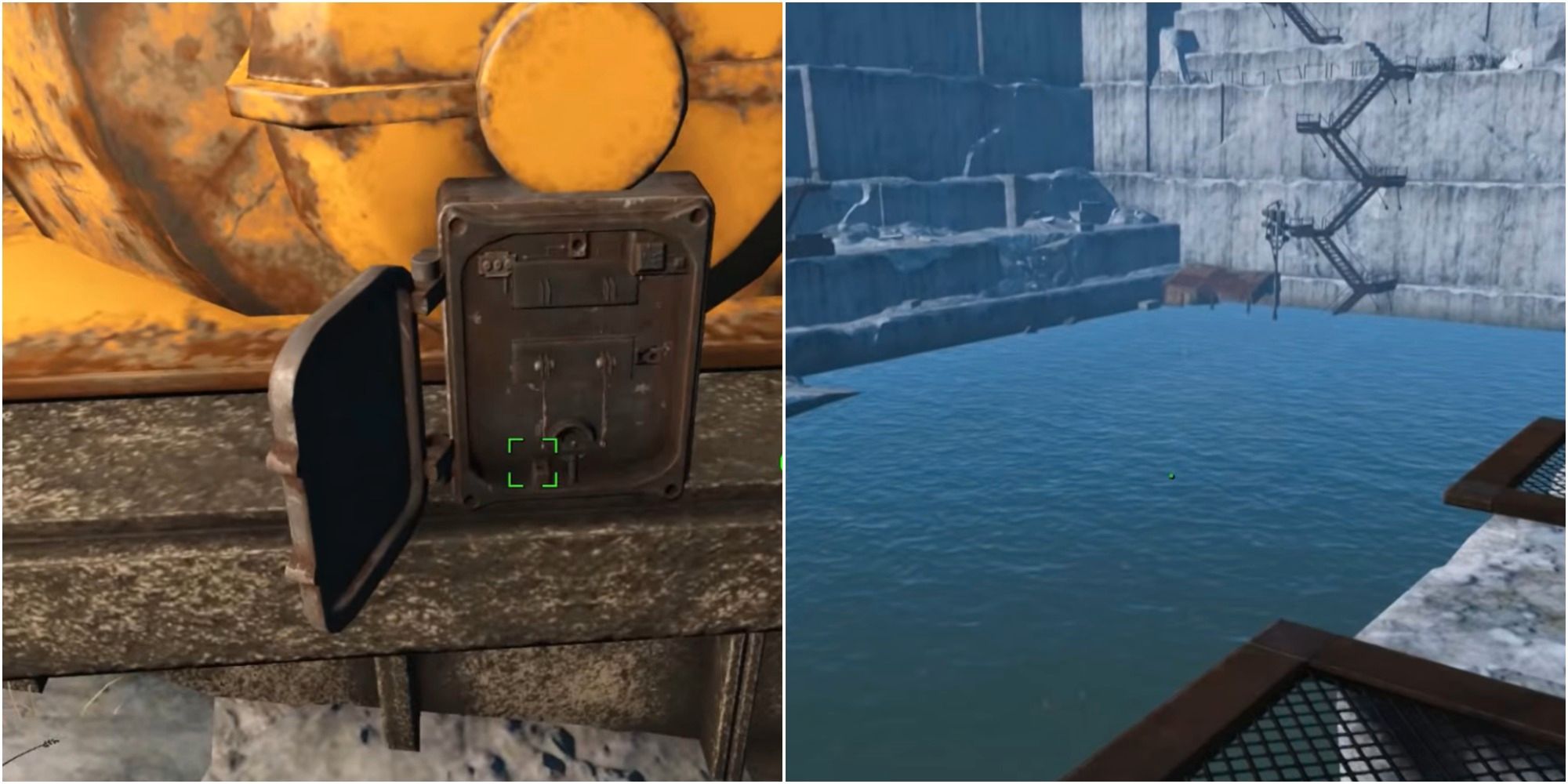Fallout 4 Pull The Plug Guide Featured Split Image Circuit Breaker and Water