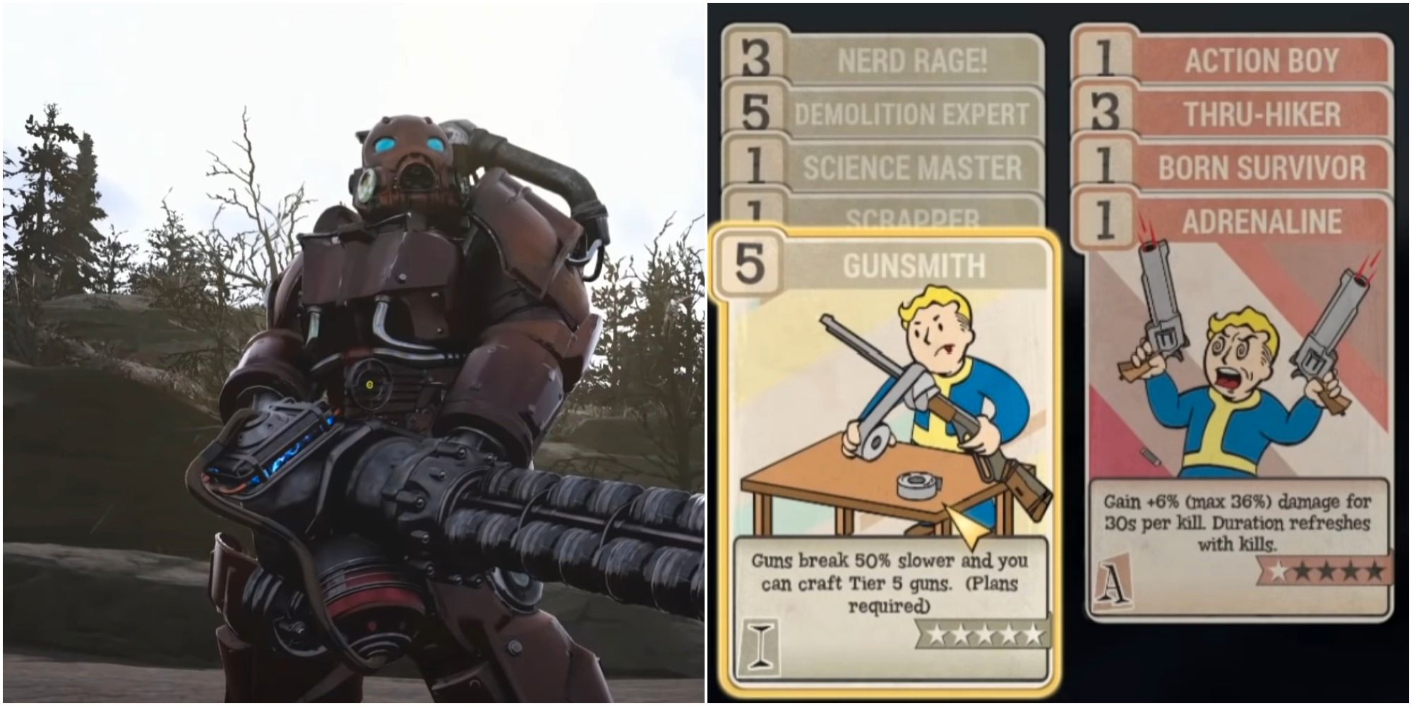 Fallout 76: Guía de construcción de armas pesadas
