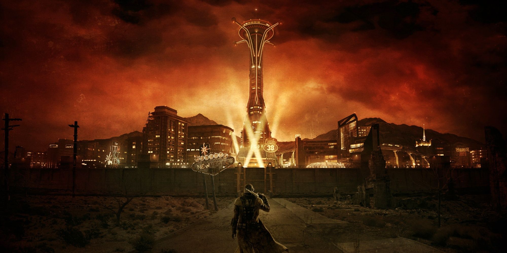 Fallout New Vegas NCR Vet And City Concept Art