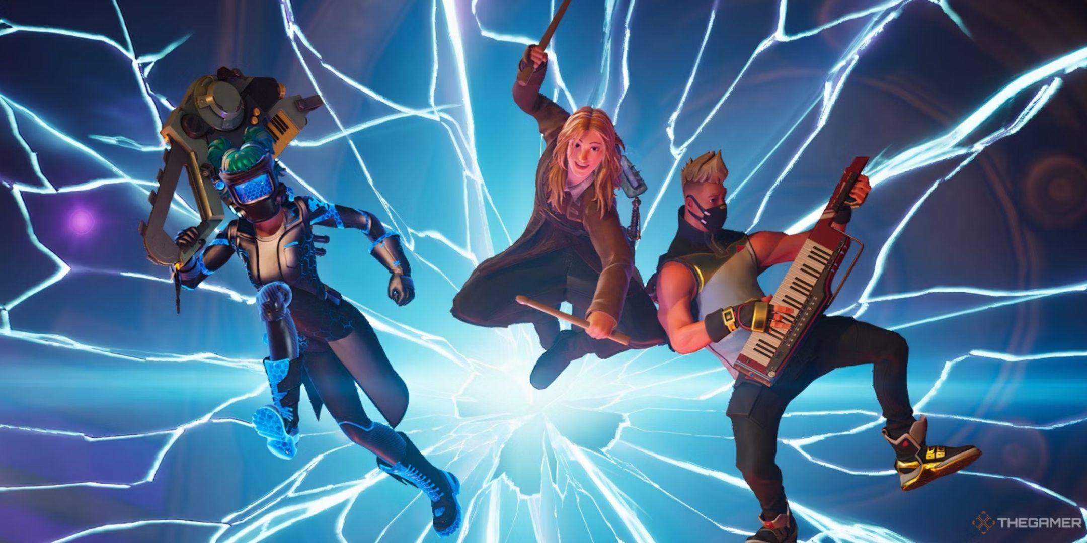 La pantalla de carga en Fortnite Festival.