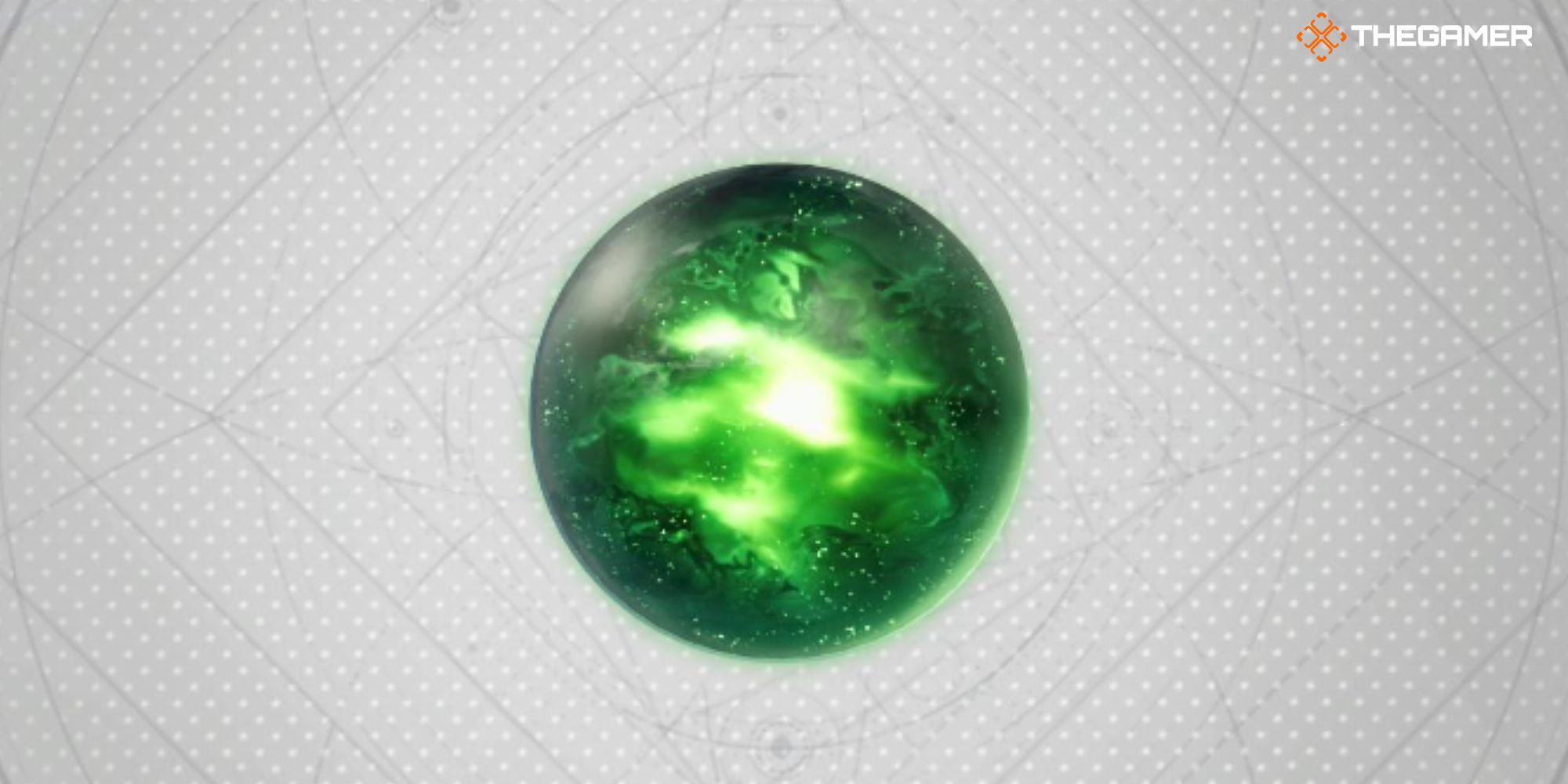 El cometa Materia en Final Fantasy 7 Rebirth como se ve en la pantalla del menú principal del juego.