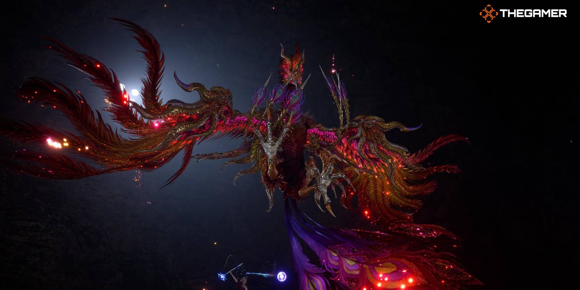 Aerith invocando al Fénix en Final Fantasy 7 Rebirth