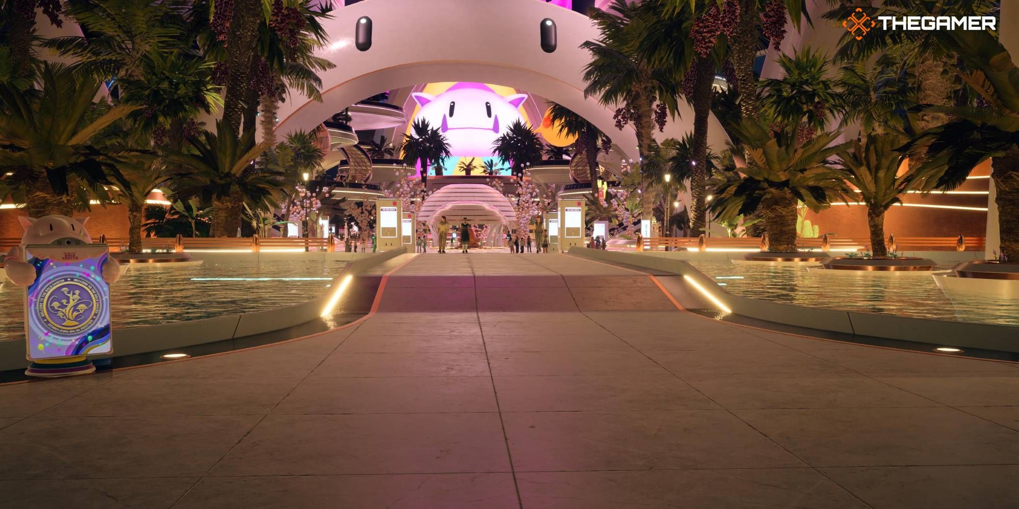 Imagen destacada de la entrada al Gold Saucer de FF7 Rebirth