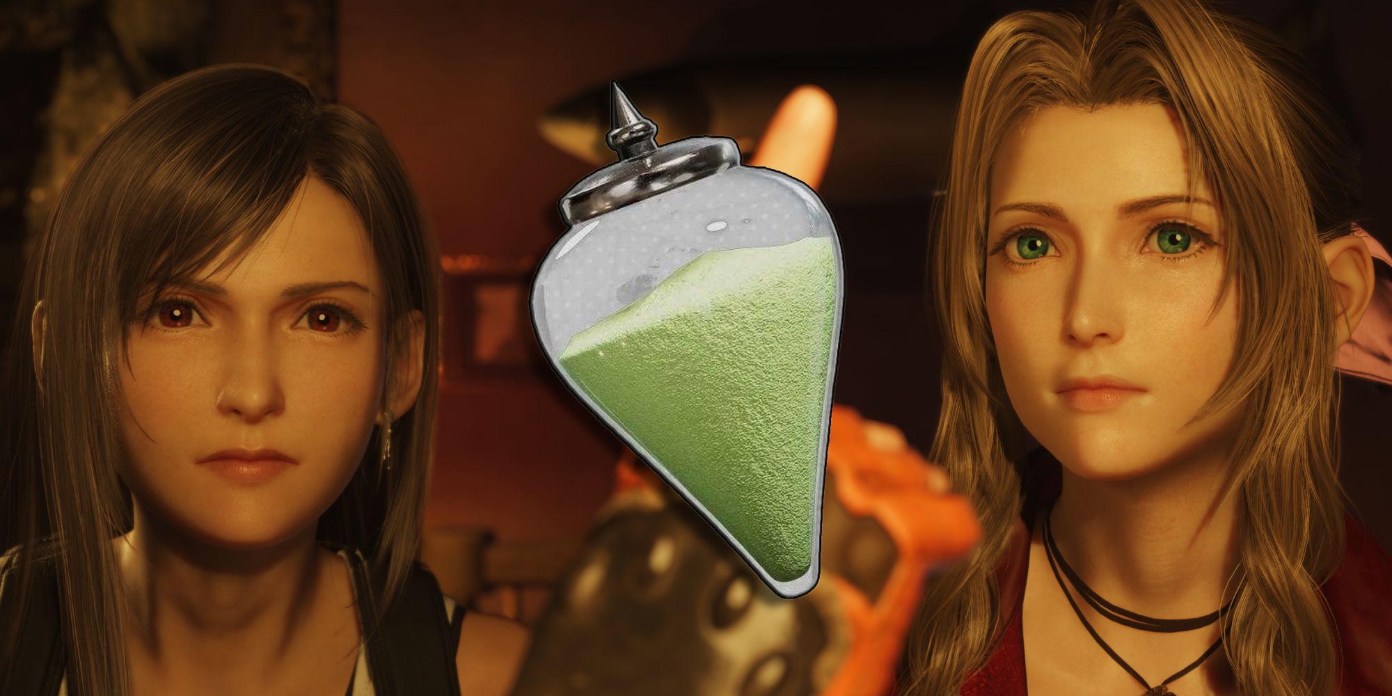 Tanto Tifa como Aerith están mirando el favor del planeta - FF7 Rebirth