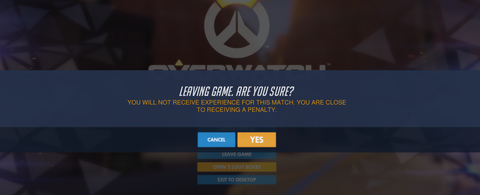 Fronteras de nivel de Overwatch
