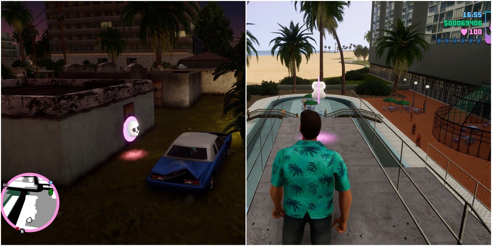 Grand Theft Auto: Vice City: todas las ubicaciones de Rampage