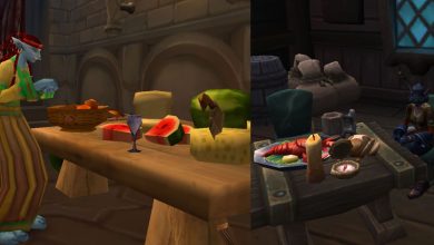 cooking guide wow split image
