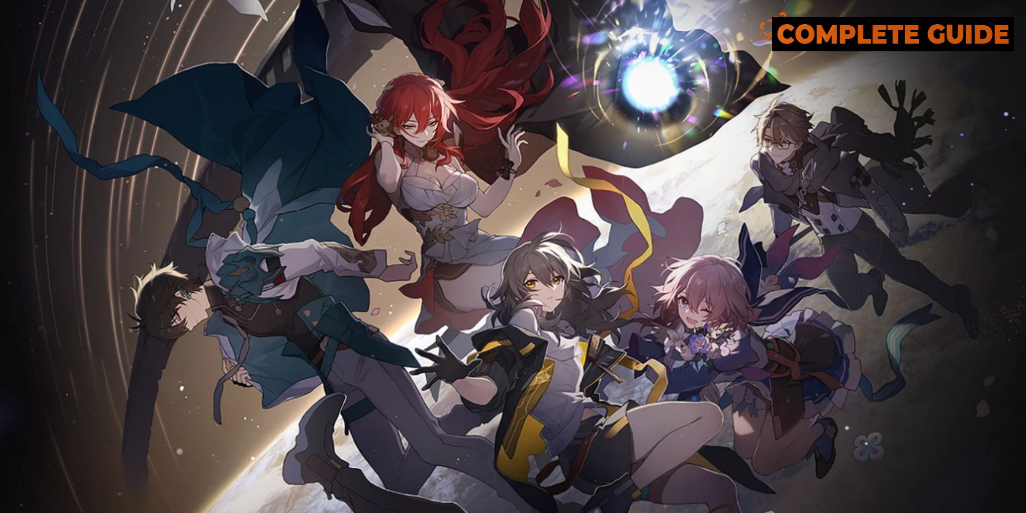 Imagen del póster de Honkai Star Rail para el juego
