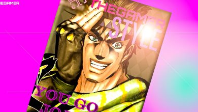 Joseph Joestar on the cover of a fictional TheGamer Style magazine with the headline