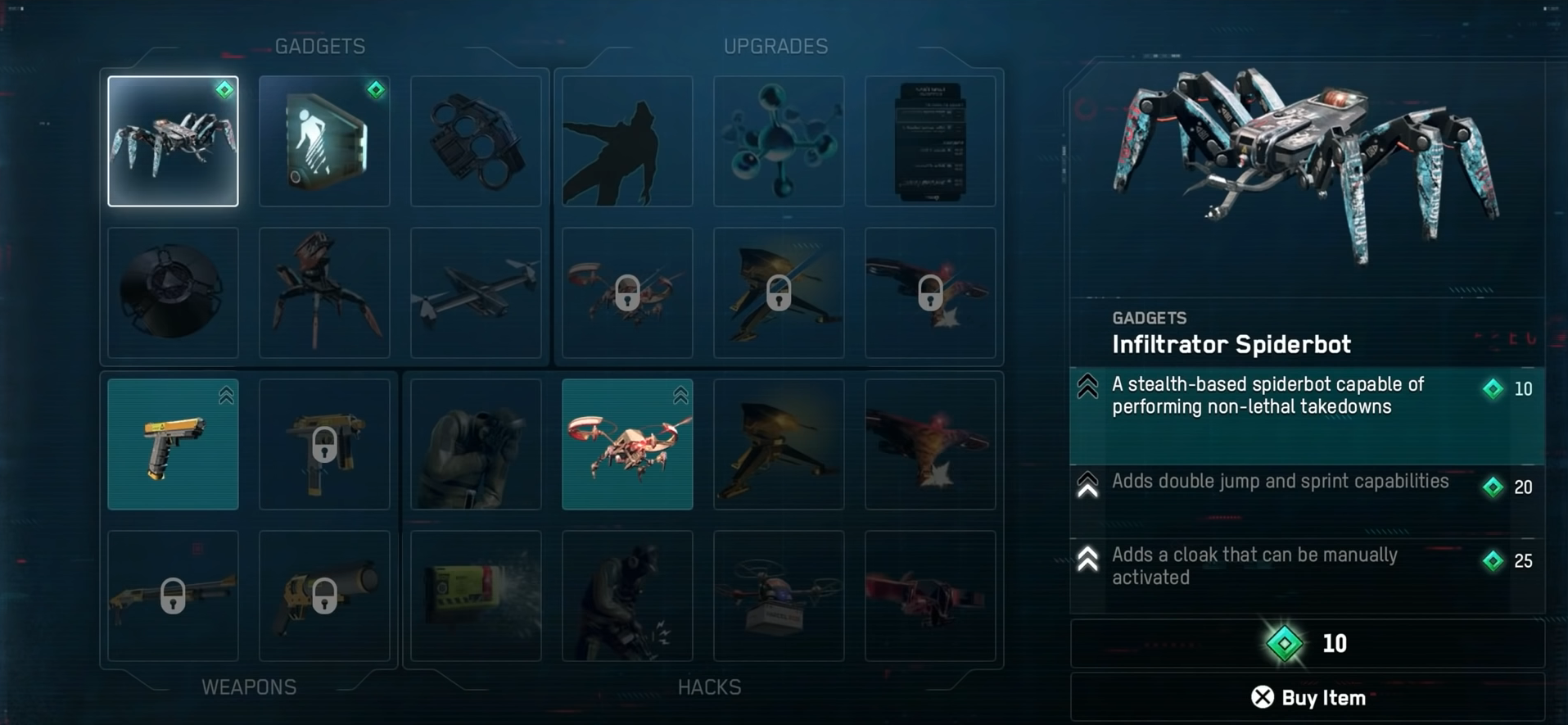 Gadgets de Watch Dogs Legion