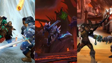 Players fighting in PVP Arena