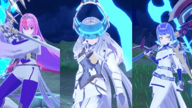 Byleth Alear, Corrin Yunaka, and Panette Ike Emblem Pairings Pose