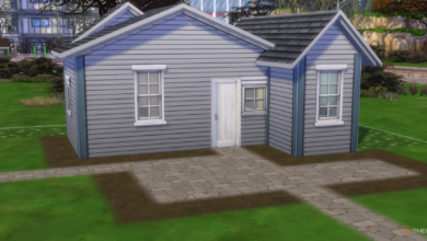 Los Sims 4: Cómo construir una casa inicial económica