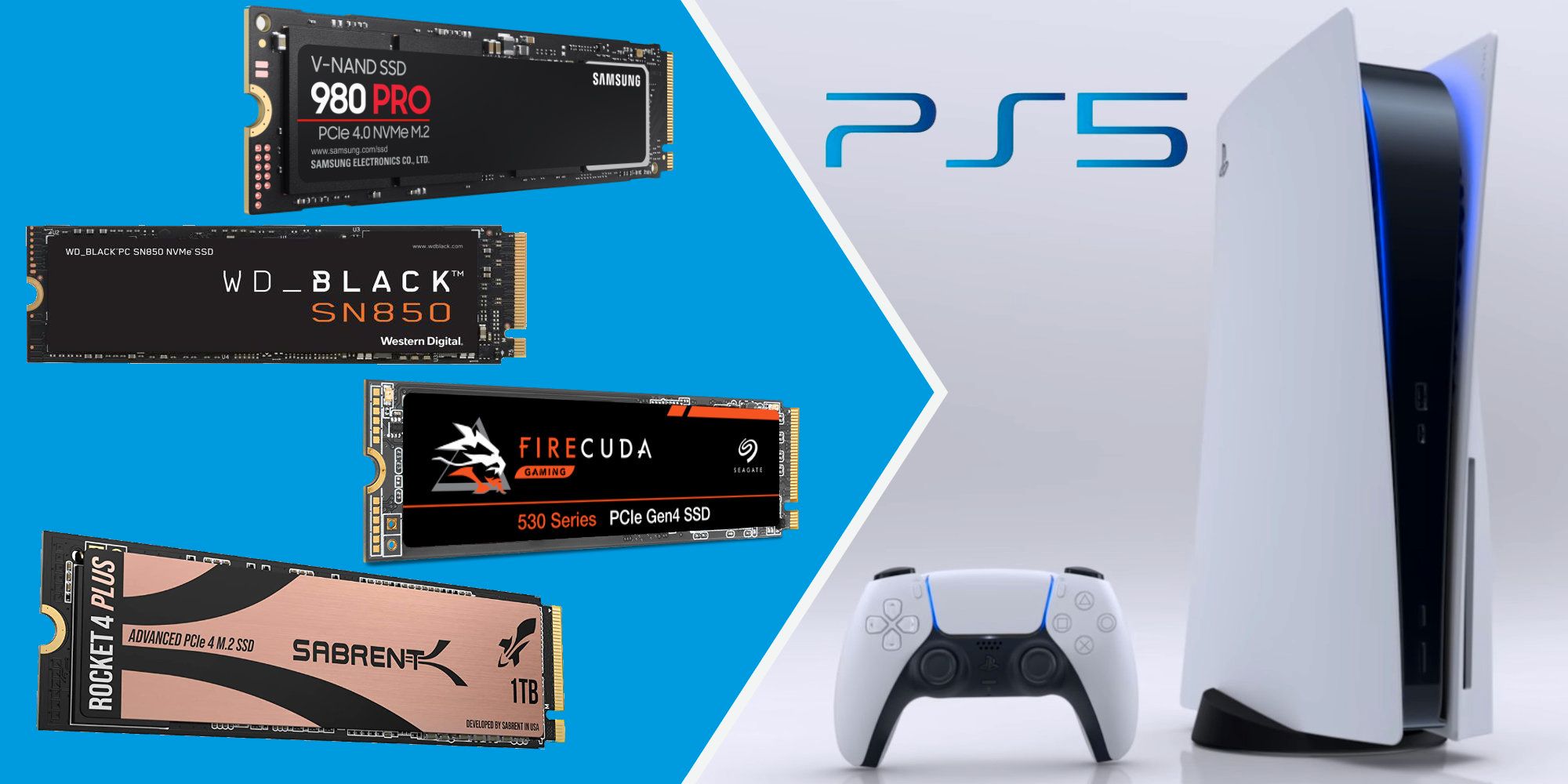 Los mejores SSD para PlayStation 5