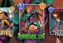 Marvel Snap: Guía de mazos de Annihilus
