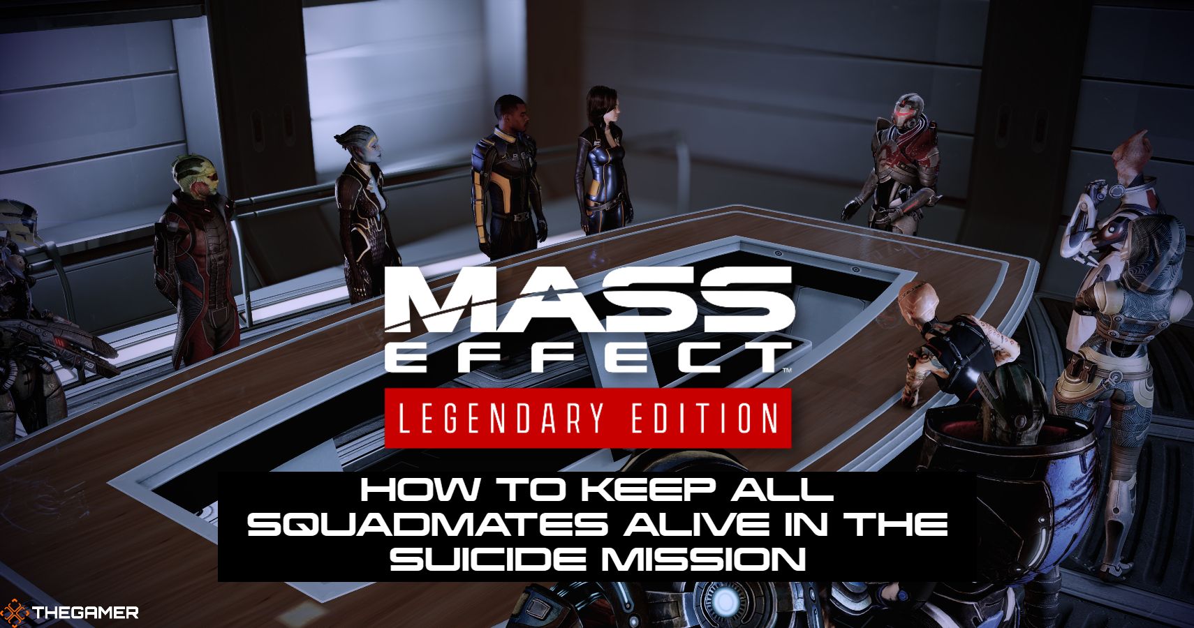 Mass Effect 2 LE: Cómo mantener vivos a todos los compañeros de escuadrón en la misión suicida