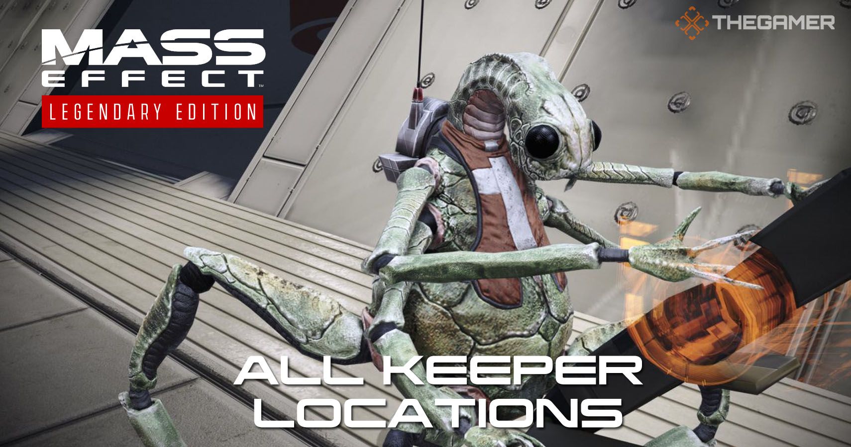 Mass Effect: todas las ubicaciones de Keeper