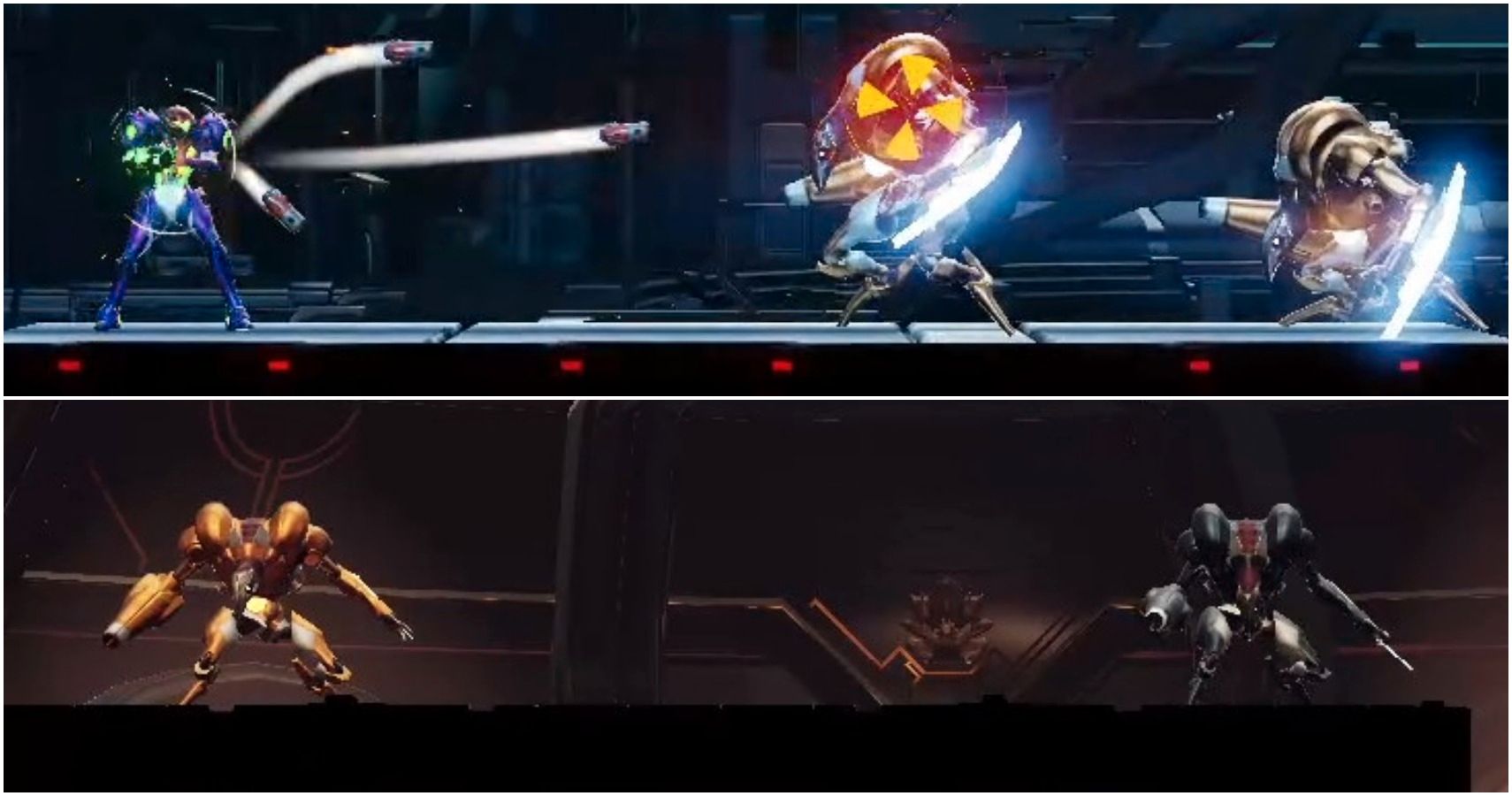 Metroid Dread: Cómo vencer a los soldados chozo de robots gemelos