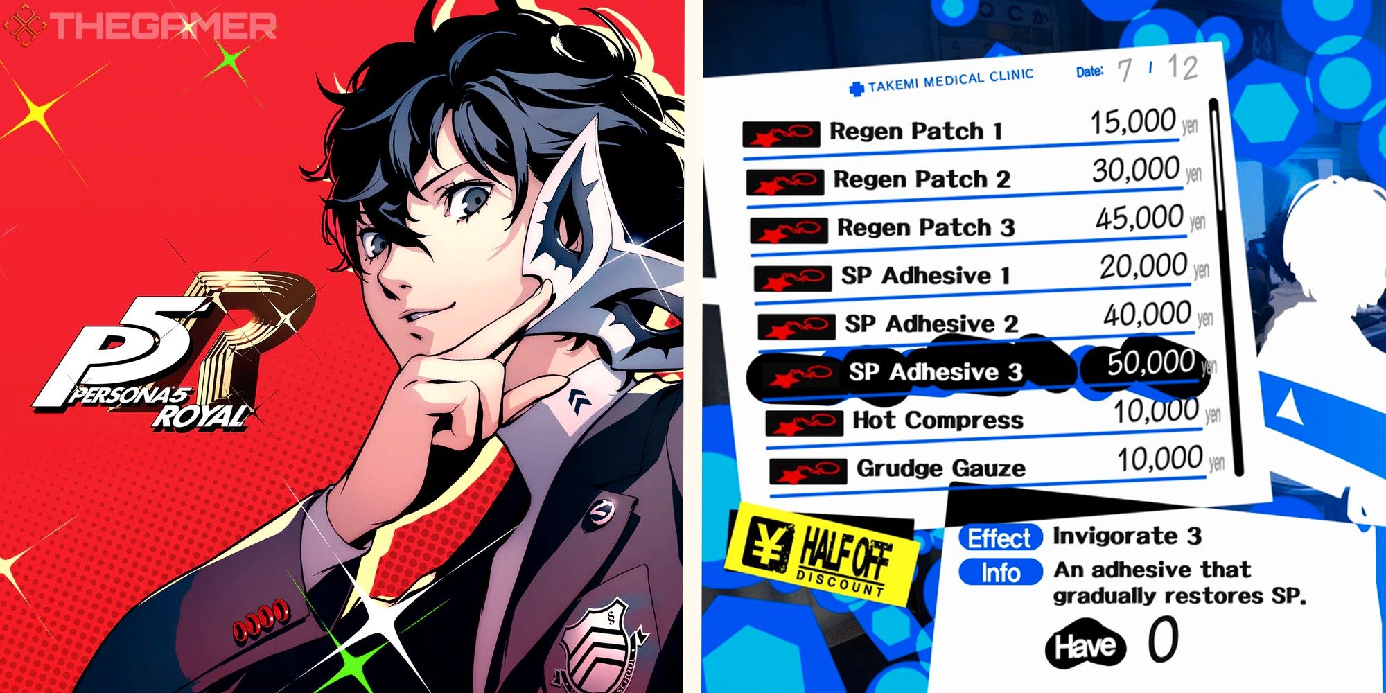 Persona 5 Royal: todas las formas en que puedes recuperar SP