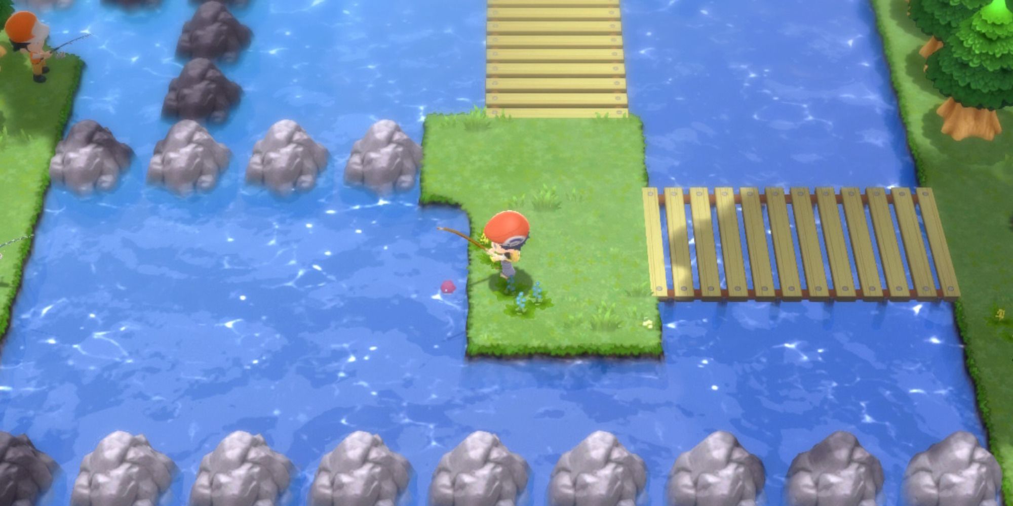 Pokemon Brilliant Diamond & Shining Pearl: Guía de pesca completa