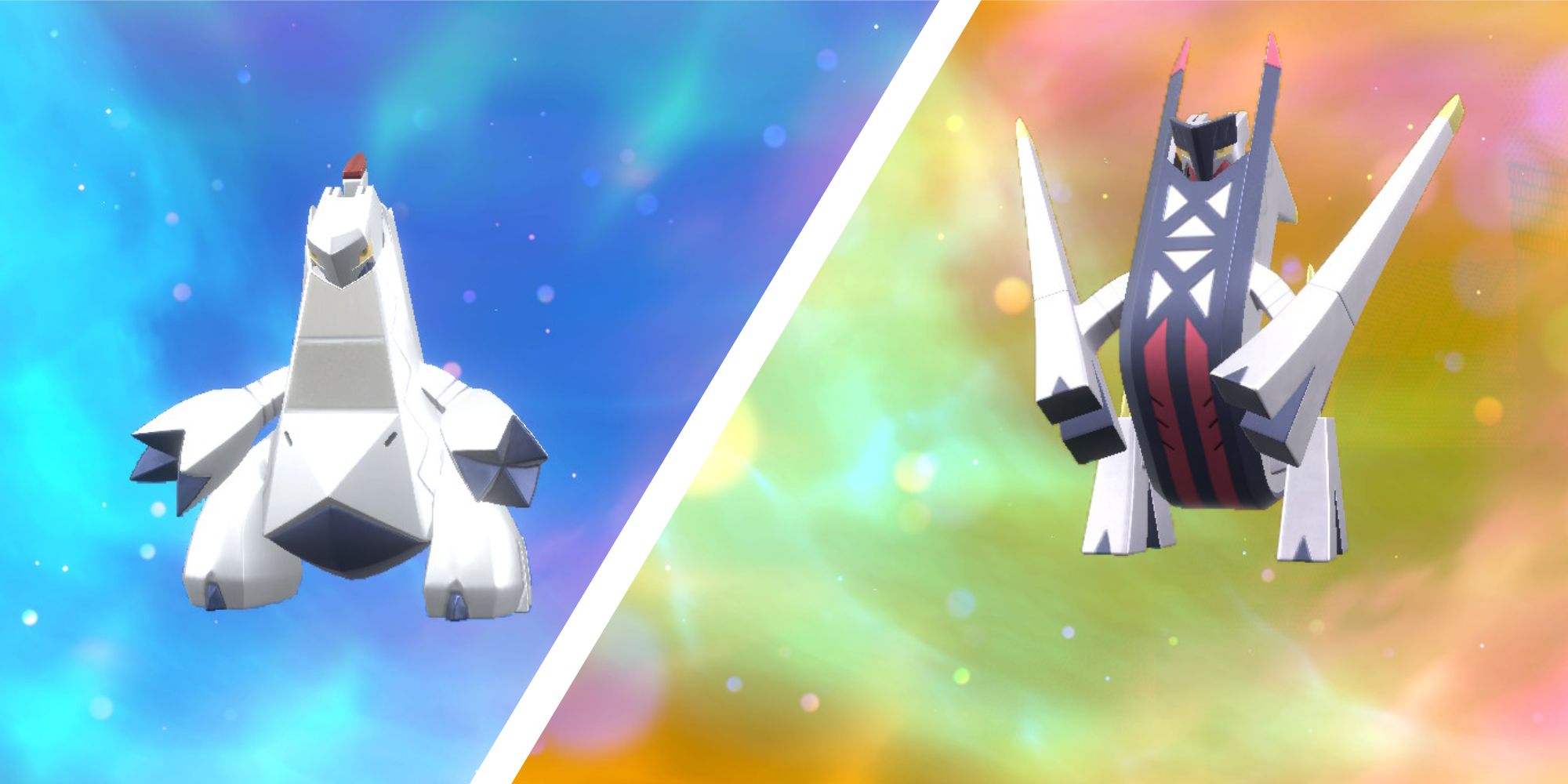 Imagen de collage de Duraludon y Archaludon en Pokémon Scarlet & Violet.