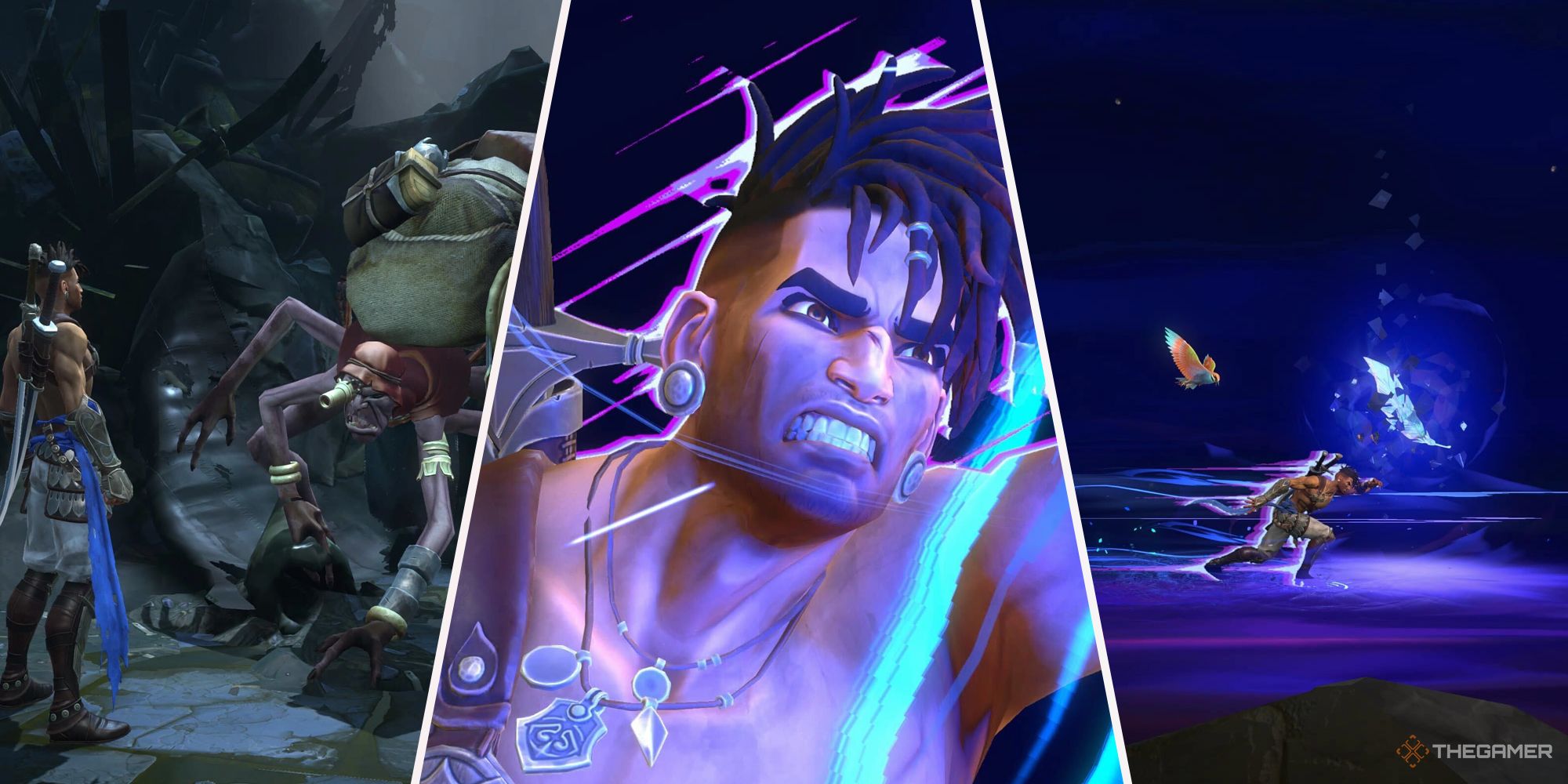Prince of Persia The Lost Crown combinó imágenes del raspador y Sargón en las profundidades