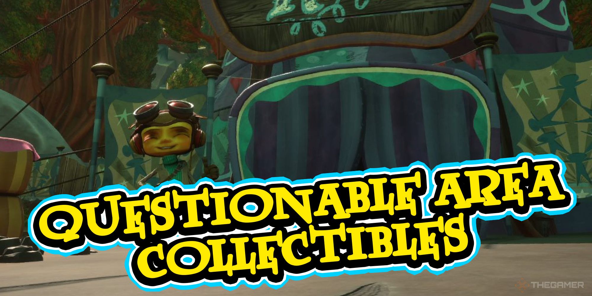 Psychonauts 2 - Coleccionables de área cuestionable