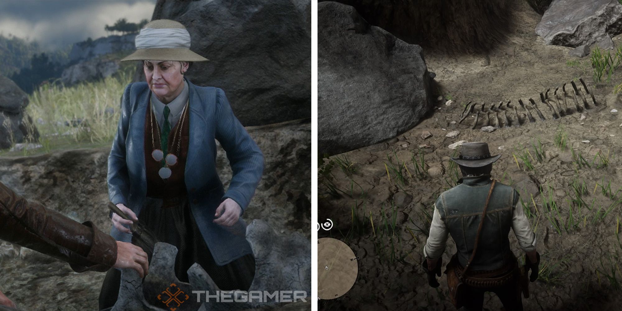 Red Dead Redemption 2: Guía de huesos de dinosaurio