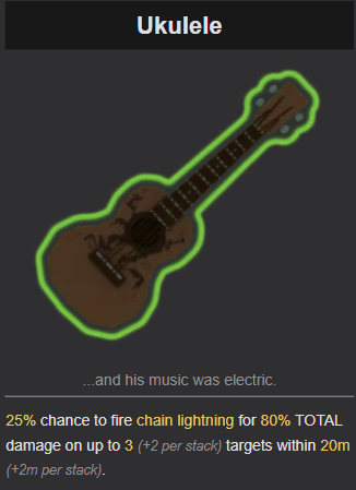 Risk of Rain 2 ukelele