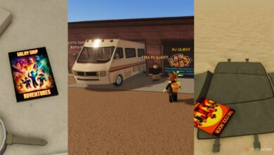 Roblox: Un viaje polvoriento: mochila y cómics, explicados