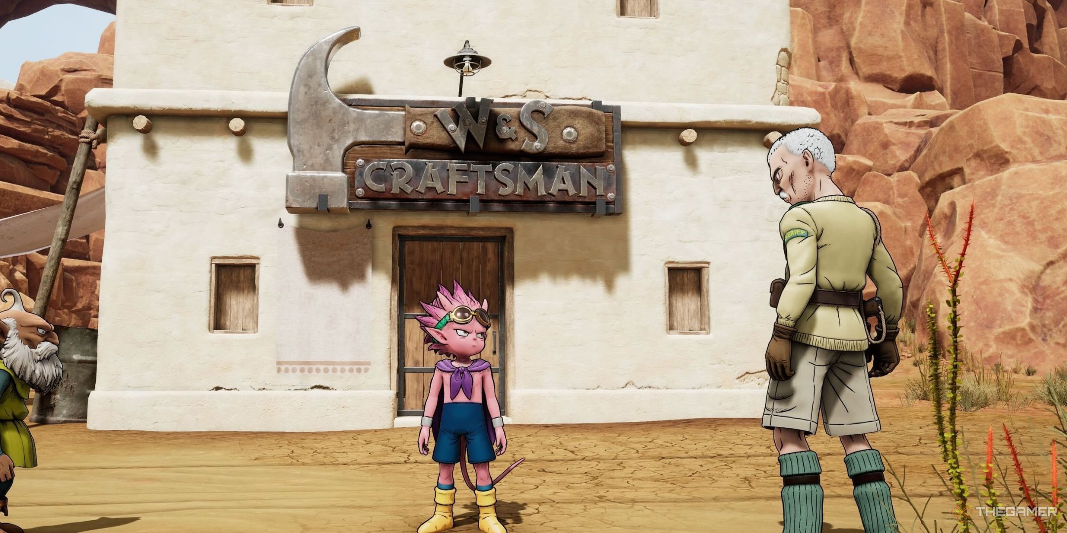 El Taller en Spino en Sand Land.