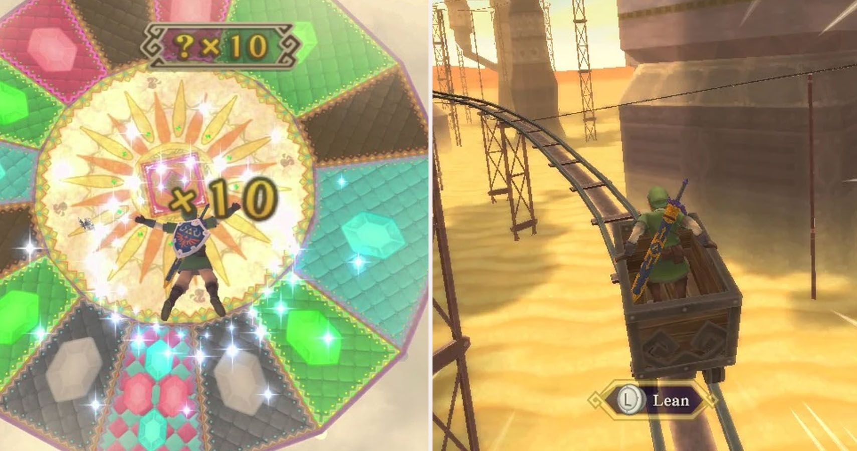 Skyward Sword: Guías de minijuegos